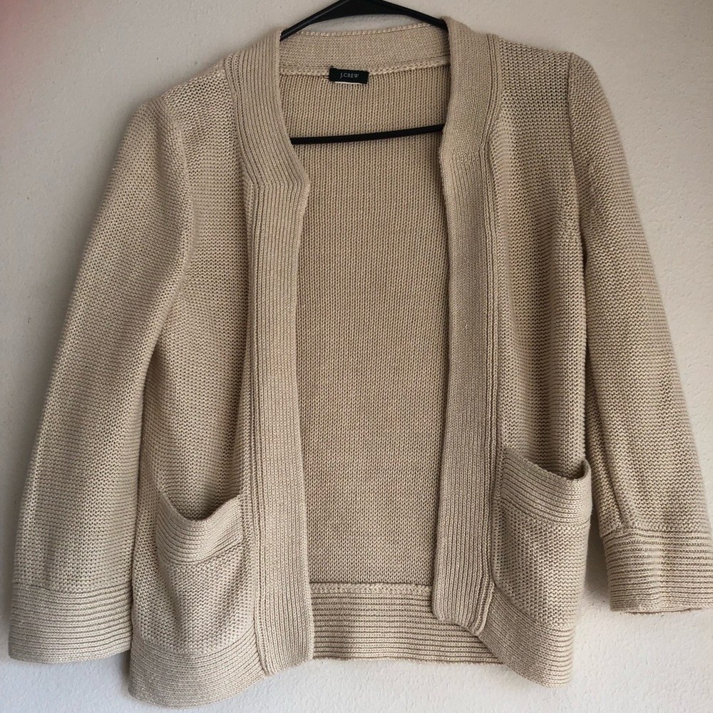 J crew cardigan